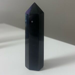 Obsidian crystal tower